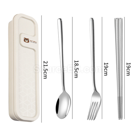禮品訂造不銹鋼自備餐具套裝紀念品