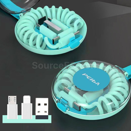 禮品訂造伸縮充電線紀念品