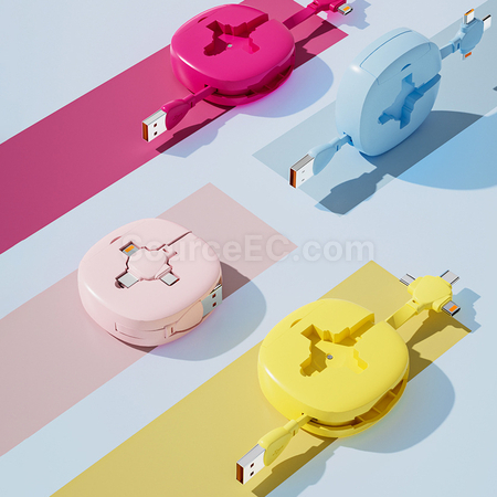 禮品訂造三合一充電線紀念品