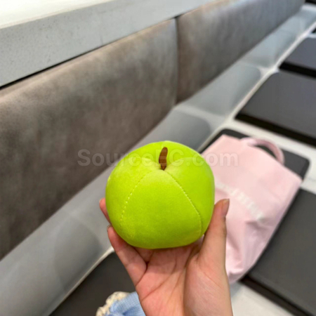 禮品訂造減壓蘋果毛絨公仔紀念品