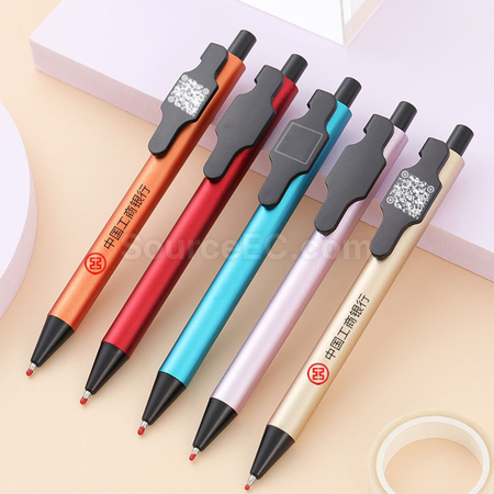 禮品訂造QR按動廣告筆紀念品