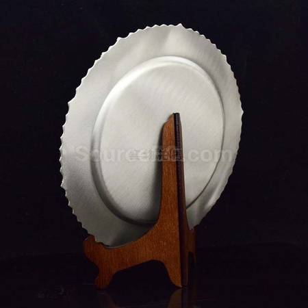 禮品訂造純錫銀碟紀念品