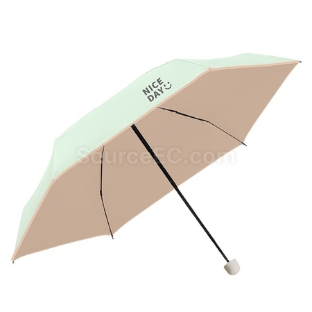 禮品訂造五摺彩膠晴雨傘紀念品