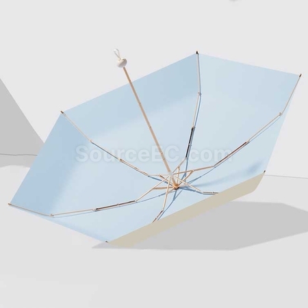 禮品訂造快速收納五摺晴雨傘紀念品