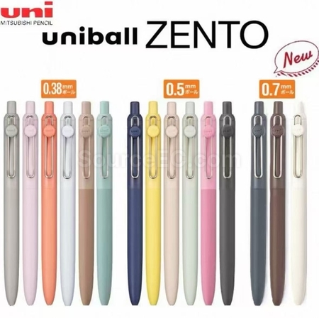 日本三菱uniball zento中性筆