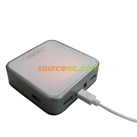 禮品訂造鬧鐘幻彩燈USB分享器紀念品