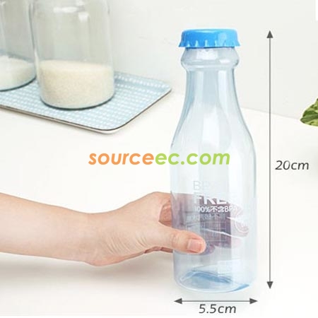 禮品訂造500ML透明運動水壶紀念品