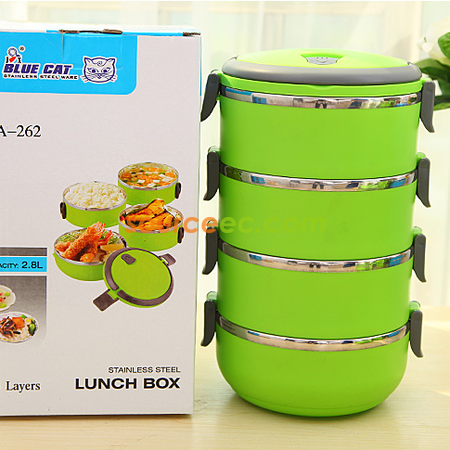 禮品訂造雙層保溫飯盒紀念品