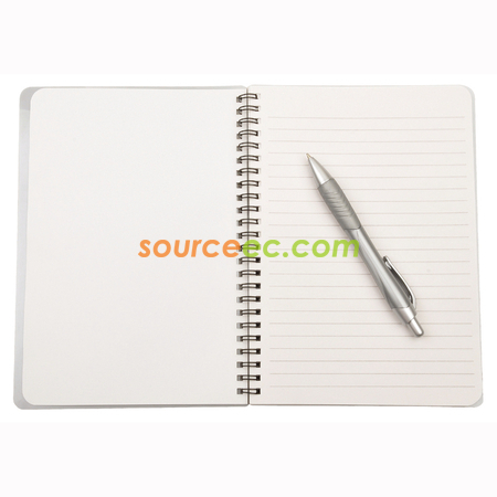 禮品訂造帶筆PP記事本紀念品