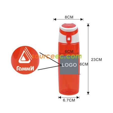 禮品訂造800ML運動水壺紀念品