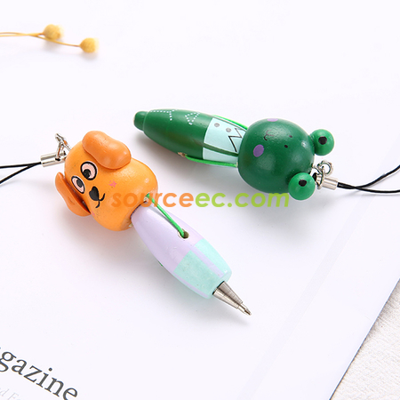 禮品訂造木質卡通筆紀念品