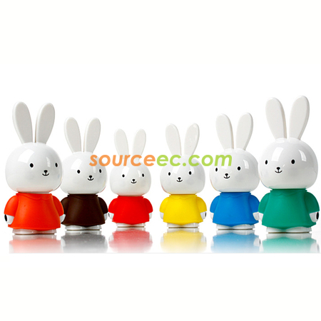 禮品訂造時尚Mini LED 兔仔喇叭紀念品
