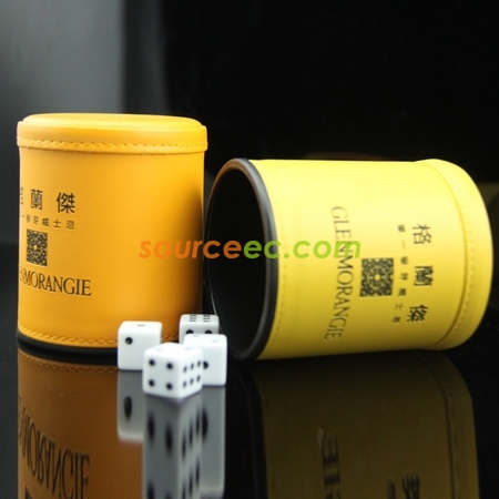 禮品訂造皮革骰盅紀念品紀念品