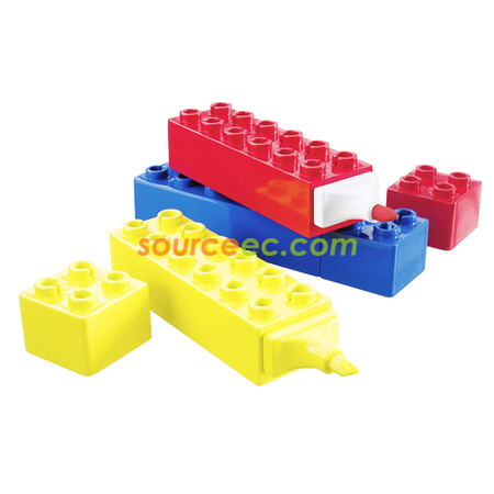 積木螢光筆廣告文具禮品