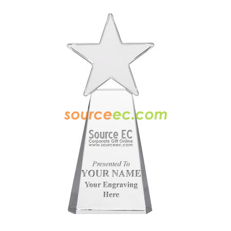 Dynostar高透水晶獎杯