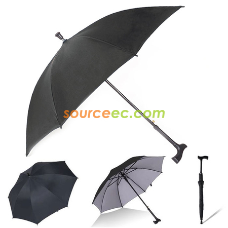 銀膠手杖雨傘