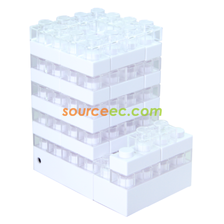 禮品訂造Gattola 多功能積木發光筆座/手機座(組合色)紀念品