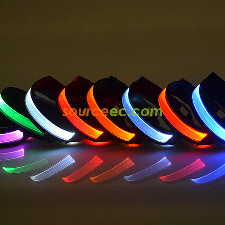 跑步LED發光臂帶
