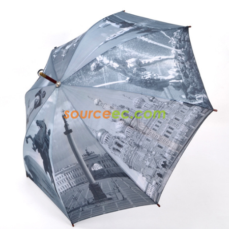 禮品訂造30吋高爾夫球直桿傘紀念品