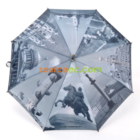禮品訂造30吋高爾夫球直桿傘紀念品
