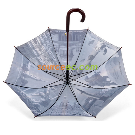 禮品訂造30吋高爾夫球直桿傘紀念品