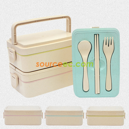 禮品訂造300ML 小麥飯盒紀念品