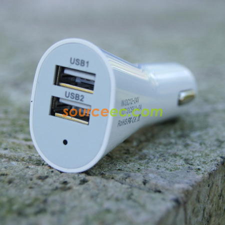 禮品訂造USB雙口車充紀念品
