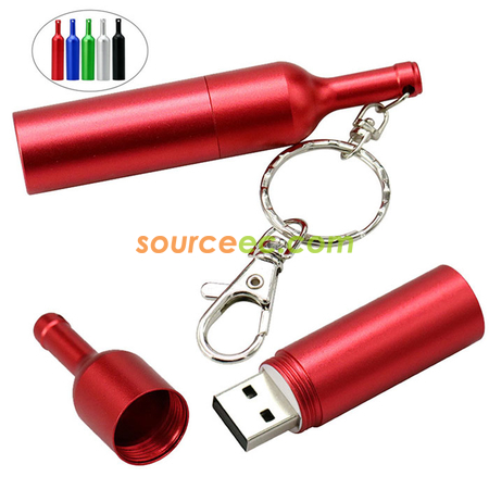 禮品訂造酒瓶USB手指紀念品
