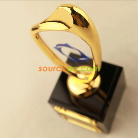 禮品訂造金屬水晶座紀念品