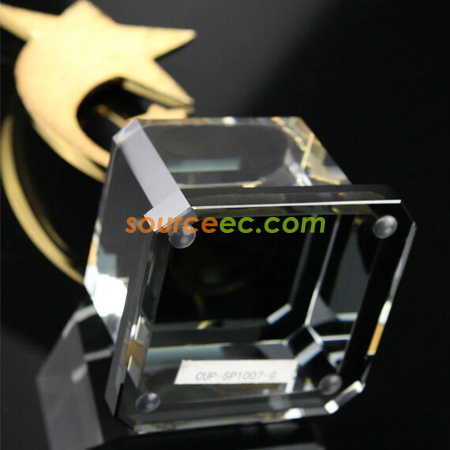 禮品訂造金屬水晶座紀念品
