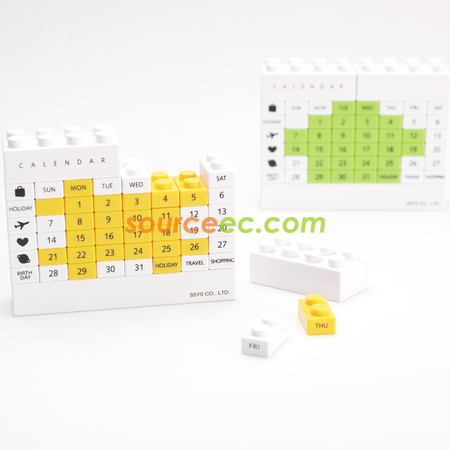 禮品訂造積木檯曆紀念品