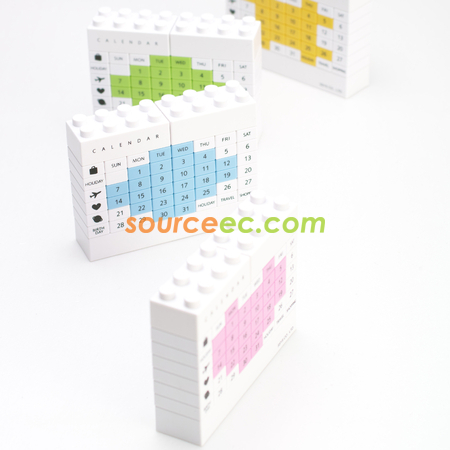 禮品訂造積木檯曆紀念品