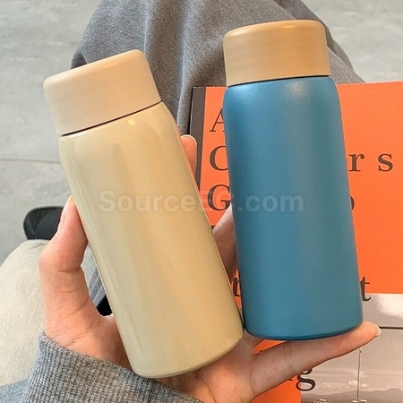 禮品訂造磨砂便攜迷你茶隔保溫杯紀念品