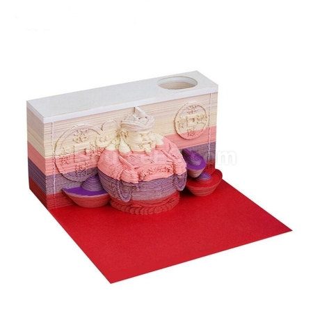 禮品訂造3D財神Memo紙紀念品
