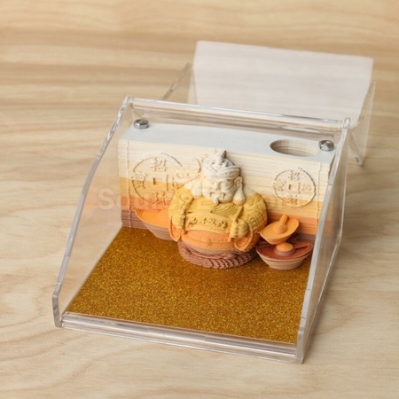 禮品訂造3D財神Memo紙紀念品