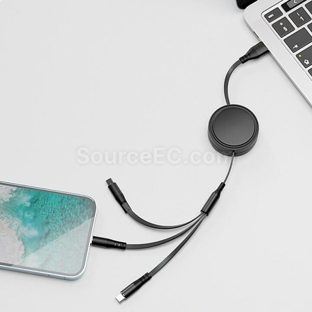 禮品訂造多功能三合一充電線紀念品