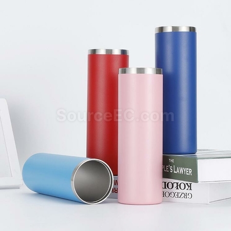 禮品訂造直身不鏽鋼雙層保溫杯紀念品