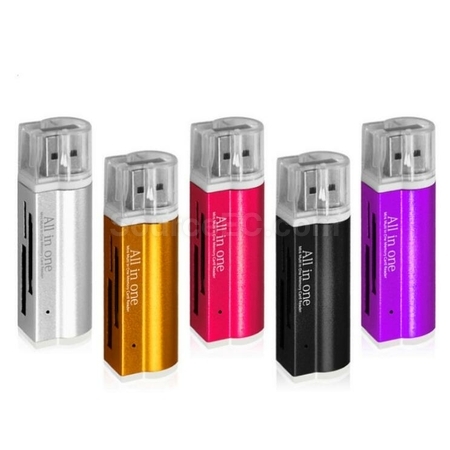 鋁合金讀卡器USB2.0