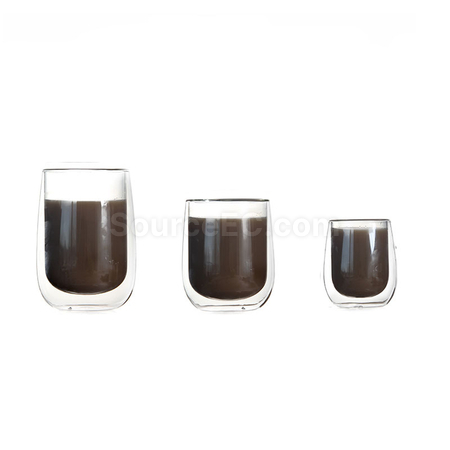 禮品訂造雙層玻璃杯紀念品