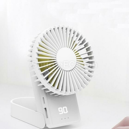 禮品訂造數顯USB充電小風扇紀念品
