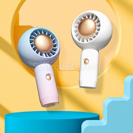 禮品訂造USB充電渦輪迷你手持香薰風扇紀念品