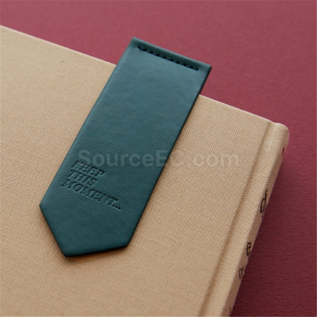 禮品訂造PU復古書籤紀念品