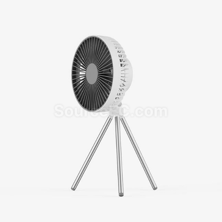 禮品訂造USB充電露營便攜小吊扇燈紀念品