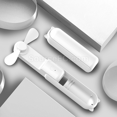 禮品訂造USB手持坐臺小風扇紀念品