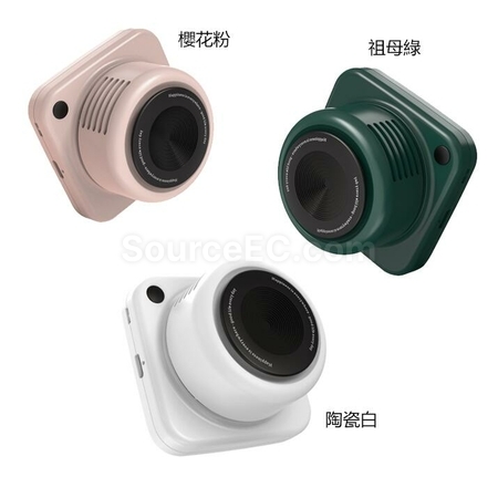 禮品訂造復古相機USB便攜戶外無葉掛脖風扇紀念品