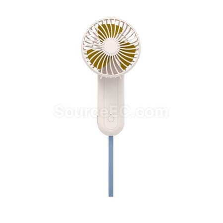 禮品訂造旅行USB充電寶掛繩便攜小風扇紀念品