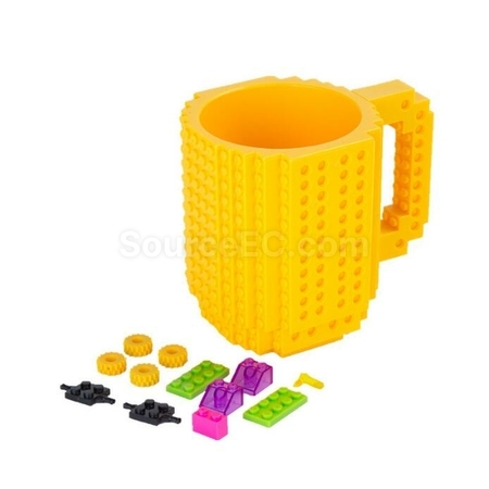 DIY組裝咖啡積木陶瓷杯