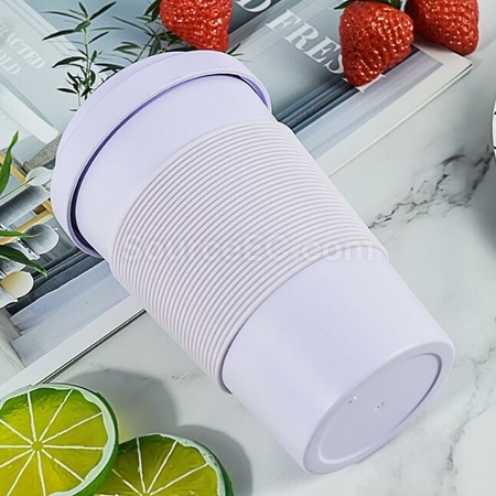 禮品訂造PLA環保帶蓋420ML咖啡杯紀念品