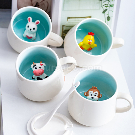 禮品訂造3D立體陶瓷杯紀念品