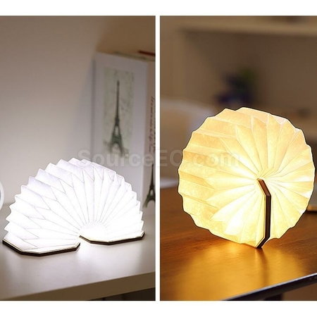禮品訂造充電木質風琴LED燈紀念品